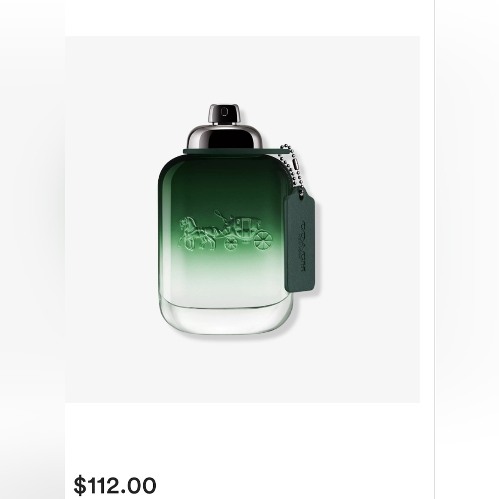 Coach Green Eau Du Toilette 3.3oz